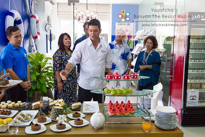 Roman Aletru, Executive Chef ของ Banyan The Resort Hua Hin แนะนำเมนูเบเกอรี่ต่างๆ