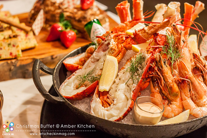 Seafood on ice