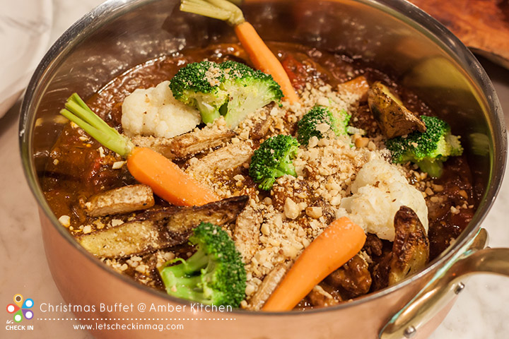 Lamb Stew with turnip and hazelnut