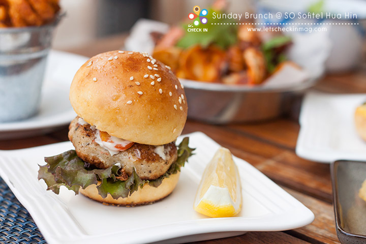 Truffle Crab Burger