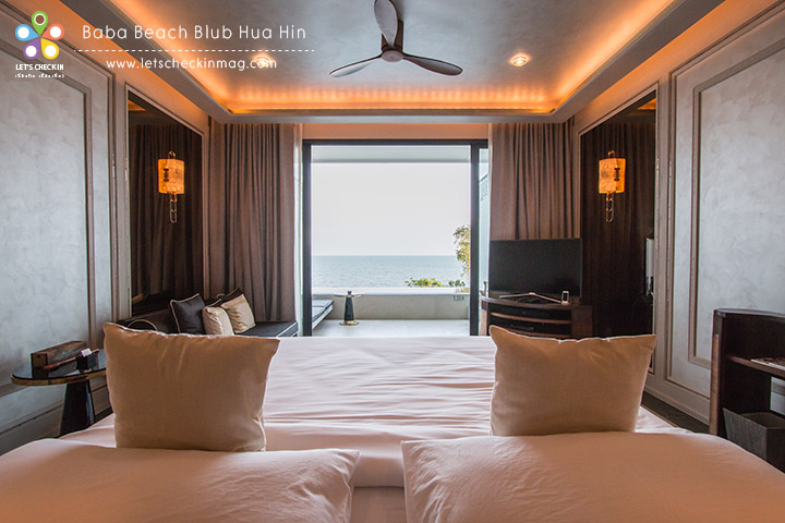 Beachfront Pool Suite เดินเข้าห้องมาเจอวิวแบบนี้เลย