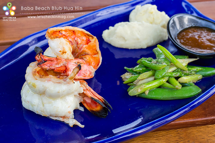 Grilled Tiger Prawn with tamarind sauce