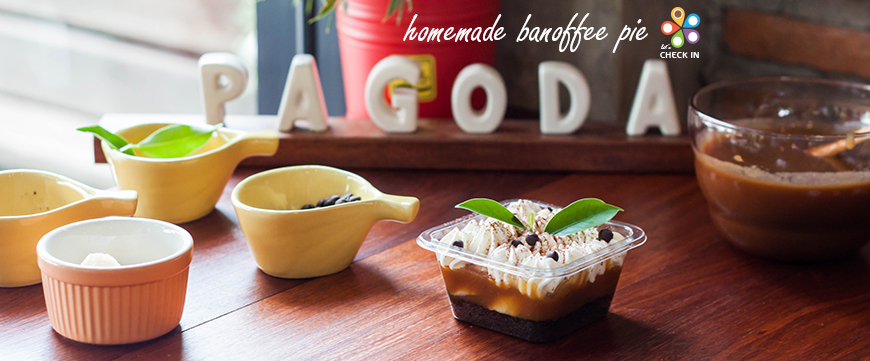 Homemade Banoffee Pie @ Pagoda Caffe’