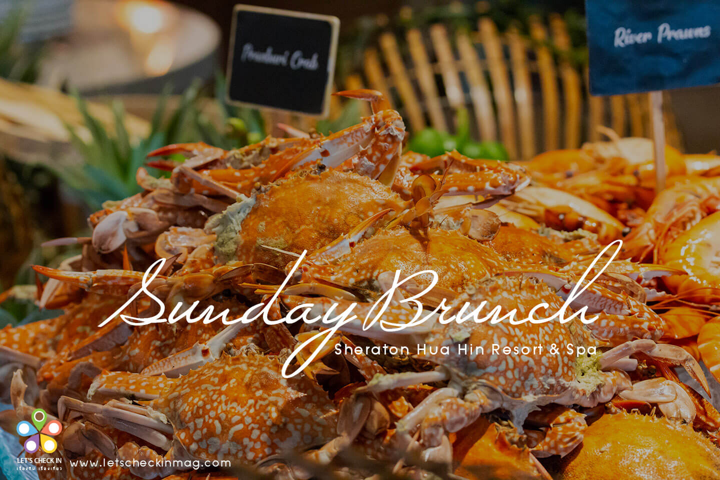 บุฟเฟต์จัดเต็มอิ่มไม่อั้น Sunday Brunch @ Sheraton Hua Hin Resort & Spa